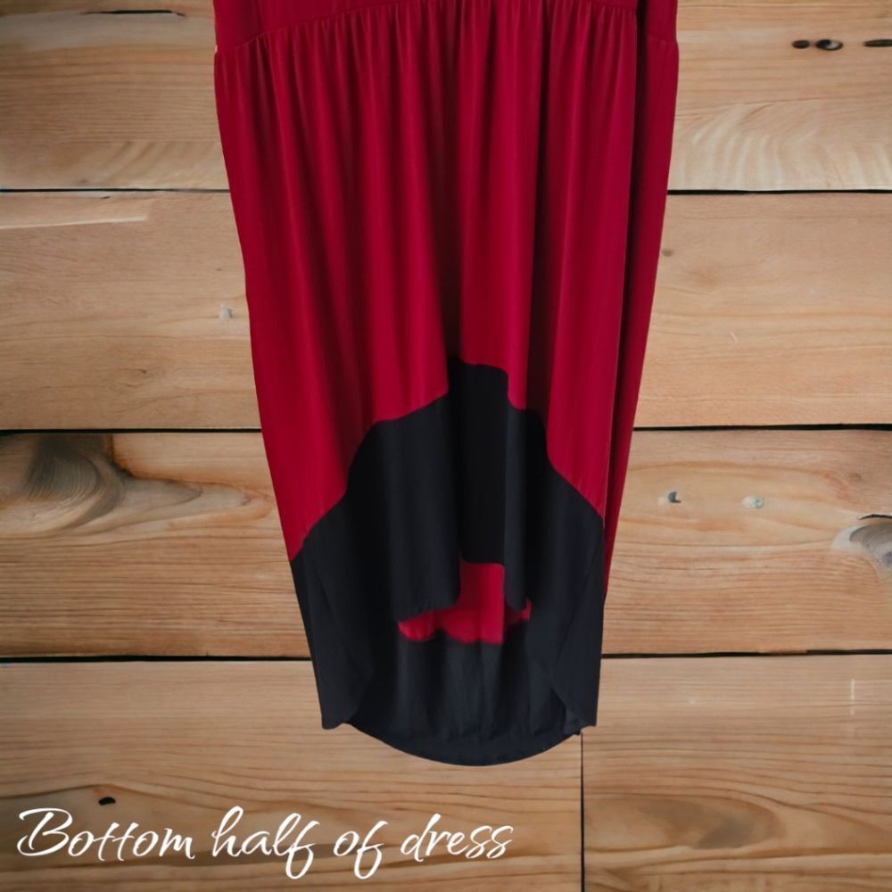 NEW TORRID Plus Size Color Block Hi-Lo Cut-Out Ma… - image 7